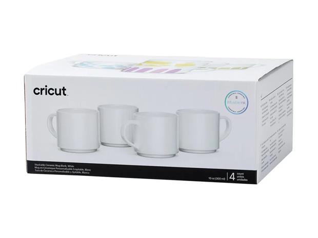 Cricut Stackable kuppi Valkoinen Universaali 4 kpl – kuva 3/3