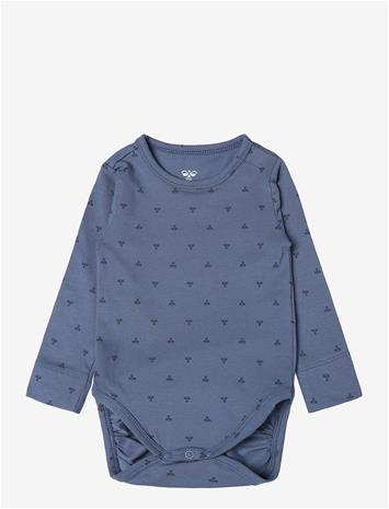 HUMMEL Hmlmini Bee Aop Body L/S - FLINT STONE - 86 – kuva 2/2
