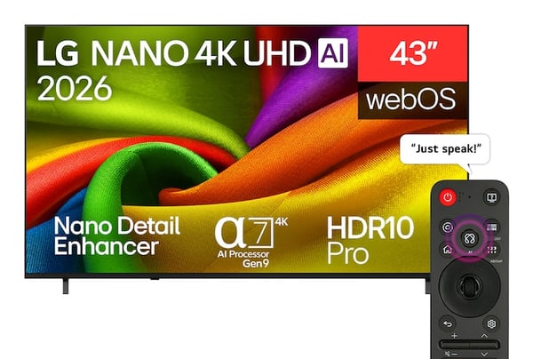 LG 43NU850B6 (43"), LED-televisio