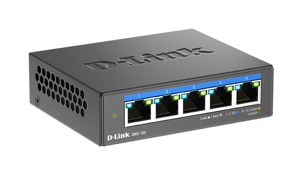 D-Link DMS-105/E, kytkin