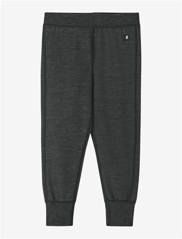 REIMA Wool Pants, Misam - BLACK MELANGE - 134