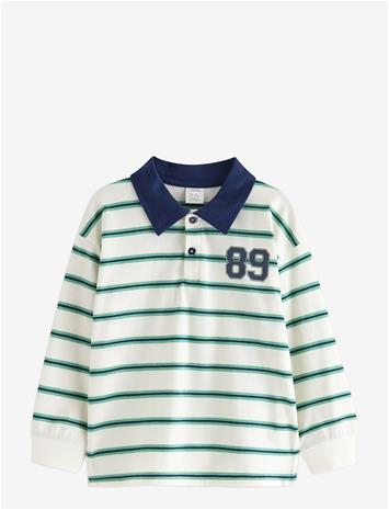 LINDEX Rugby Shirt - WHITE - 110 – kuva 2/2