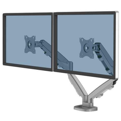 Fellowes - mounting kit - for 2 monitors (adjustable dual arms)