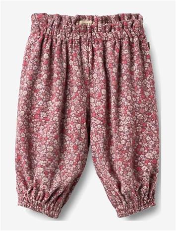 WHEAT Trousers Lined Polly - GRAPE FLOWERS - 80