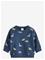 LINDEX Sweatshirt With Dinosaurs - DARK BLUE - 104 – kuva 2