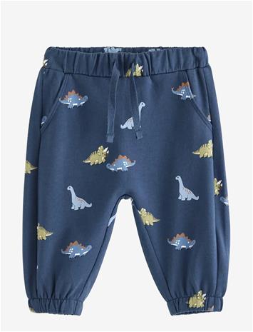 LINDEX Joggers With Dinosaurs - DARK BLUE - 86