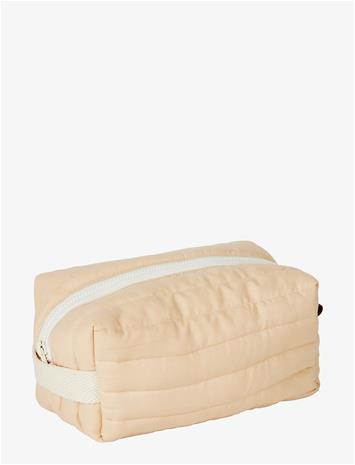 FABELAB Quilted Toiletry Bag - Wheat - WHEAT - One Size