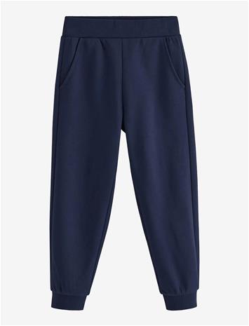 Lindex Joggers With Brushed Inside - Navy - 128