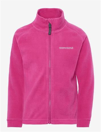 Didriksons Monte Fleecetakki, Cactus Pink, 90 – kuva 3/3