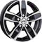 ALUTEC QUANTRO BLACK/POLISHED 6,5X16 – kuva 2