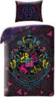 Pussilakanasetti: Harry Potter - Deathly Hallows Reversible Single (140x200cm) KORISTE