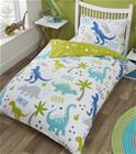 Pussilakanasetti: Roarsome Dinosaurs Single Reversible (135x200cm) KORISTE