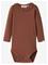 LIL'ATELIER Nbflayo Sup Ls Slim Body Solid Lil - MAPLE SYRUP - 80 – kuva 2