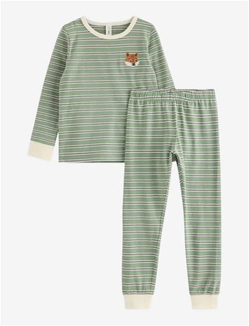 LINDEX Pyjama Set - LIGHT GREEN - 92