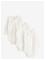 LINDEX 3-Pack Solid Wrap Bodysuits - LIGHT DUSTY WHITE - 68 – kuva 2
