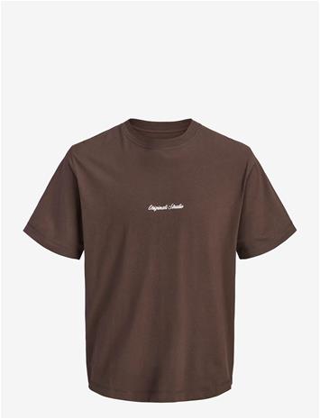 JACK & JONES Jornorrebro Emb Tee Ss Cn Noos Jnr - JAVA - 152 – kuva 2/2