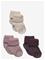 MP DENMARK Ida Glitter Socks - 3-Pack - MAUVE SHADOWS - 15/16 – kuva 2