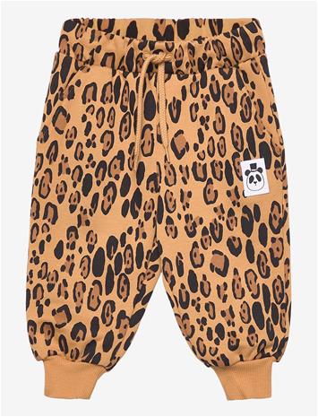 Mini Rodini Basic Leopard Sweatpants Bottoms Sweatpants Multi/patterned Mini Rodini