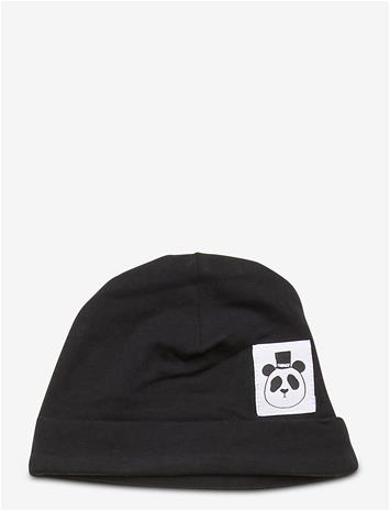 MINI RODINI Basic Baby Beanie - BLACK - 40-42