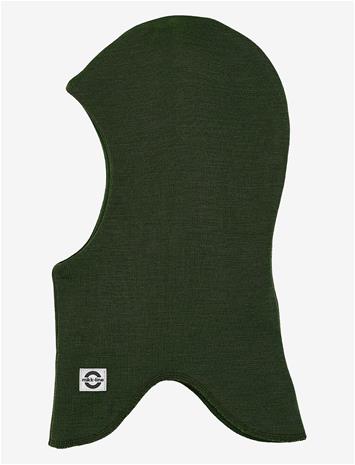 MIKK-LINE Wool Fullface - Solid W. Windstop - KOMBU GREEN - 86/92
