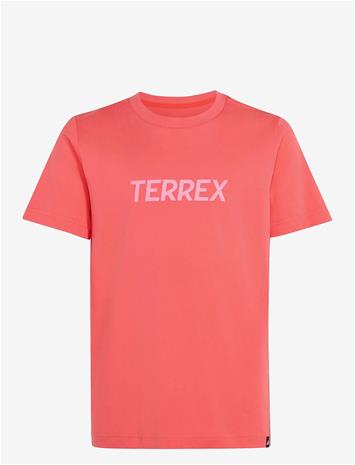 ADIDAS TERREX K Mt Logo Tee - PURTUR - 140