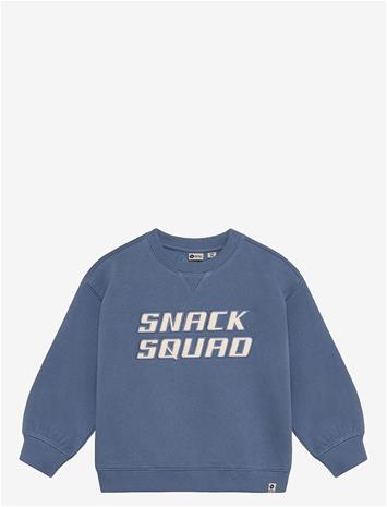 DAILY 7 Oversized Sweater Artwork - ASH BLUE - 98