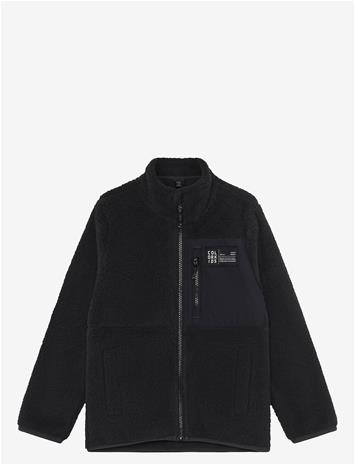 COLOR KIDS Teddy Jacket - PHANTOM - 116
