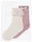 NAME IT Nmfwakma Wo/Bl Structure 2P Sock - VIOLET ICE - 22-24 – kuva 2