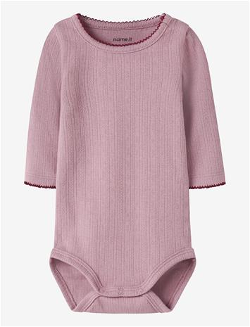 NAME IT Nbfkirsa Ls Body - LILAS - 68