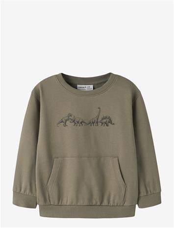 NAME IT Nmmvildar Ls Sweat Box Bru - MERMAID - 92 – kuva 2/2
