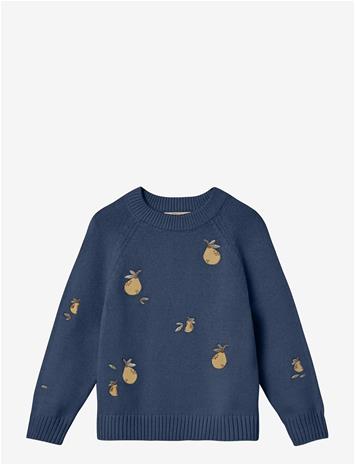 FLIINK Mahdi Pear Pullover - INSIGNIA BLUE - 92/98
