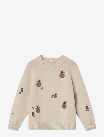 FLIINK Mahdi Pear Pullover - SANDSHELL - 104/110