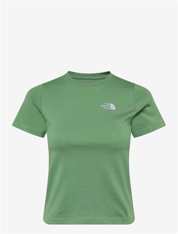 THE NORTH FACE Teen Evolution Simple Dome S/S Tee - DIMMED ALGAE - 142-151 – kuva 2/2
