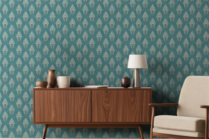 Claus Blue - 1096601-01 Tapetti