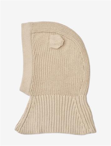 LIEWOOD Hanibal Bear Balaclava - SANDY - 5/6Y