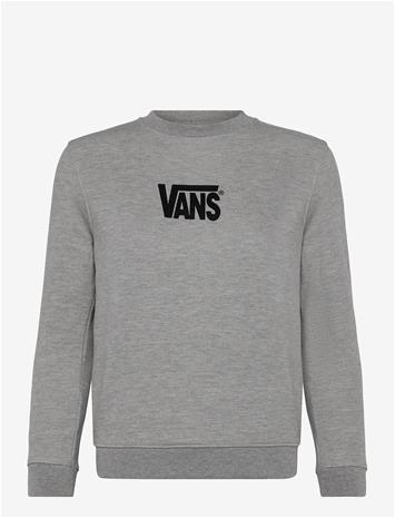 VANS Stretch Logo Crew - CEMENT HEATHER - XL