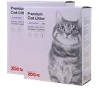Selected by ZOO Premium Cat Litter - Kissanhiekka laventeli 10 L x 2