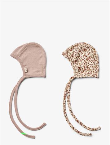 WHEAT 2 Wool Cap Billie - ROSE FLOWERS - 0-1M