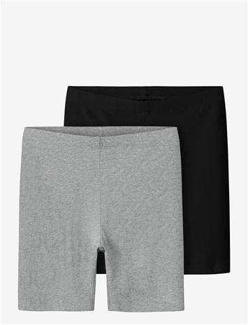 NAME IT Nkfvivian 2P Solid Short Legging Noos - BLACK - 86-92