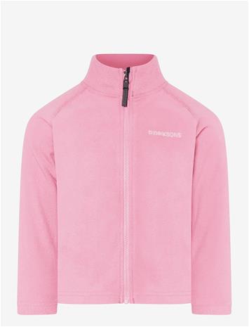 Didriksons Monte Fleecetakki, Light Heather Pink, 120