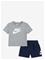 NIKE Nike Club Tee & Short Set - MULTI COLOURED - 92 – kuva 2
