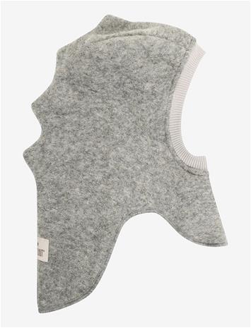 HUTTELIHUT Balaclava Triangles Wool - MEDIUM GREY MELANGE - 54\6-8Y