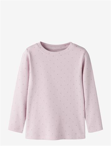NAME IT Nmfodele Ls Slim Top Bf - LIGHT LILAC - 86