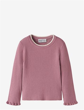 NAME IT Nmfleanna Ls Knit - LILAS - 104