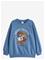 LINDEX Sweatshirt With Brushed Inside - LIGHT DUSTY BLUE - 92 – kuva 2