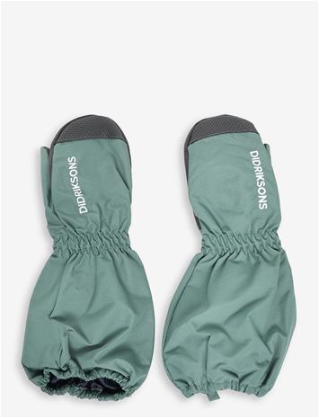 DIDRIKSONS Shell Kids' Gloves - DARK MOSS - 6-8