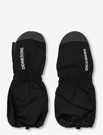 DIDRIKSONS Shell Kids' Gloves - BLACK - 2-4 – kuva 2/2