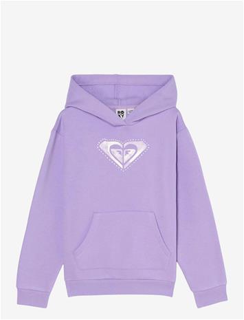 ROXY Surf Feeling Hoodie Brushed - VIOLA - 128