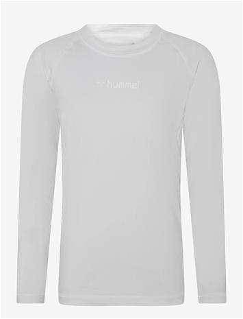 HUMMEL Hmlbl Performance Tee L/S Kids - WHITE - 152