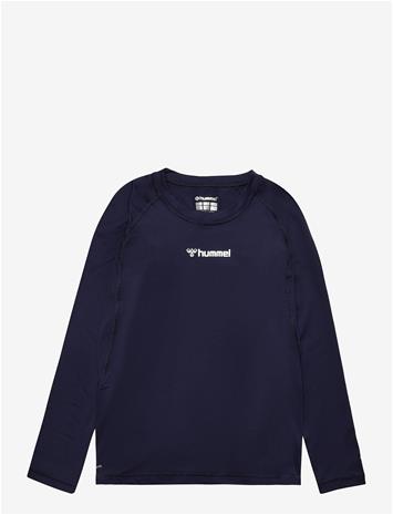 HUMMEL Hmlbl Performance Tee L/S Kids - MARINE - 152